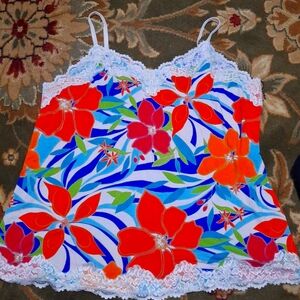 Lace Flowered Camisole